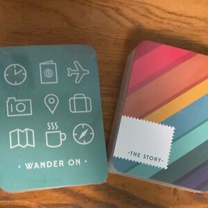 Colorful Travel-Themed Craft Deck